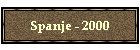 Spanje - 2000
